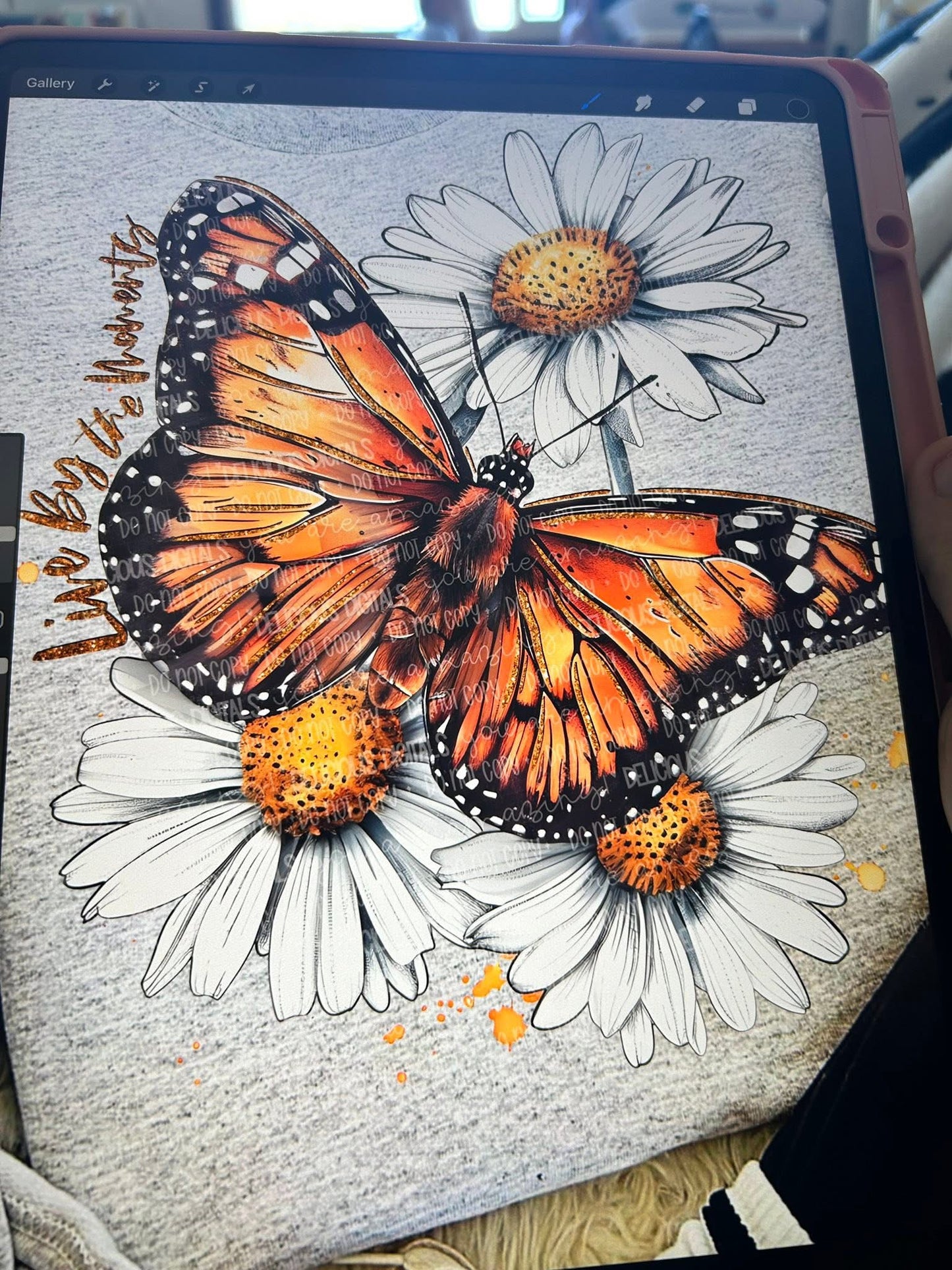 LIVE THRU THE MOMENTS PNG | SUBLIMATION PNG | AUTOMATIC DOWNLOAD