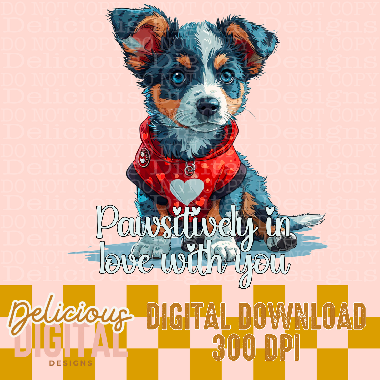 BLUE HEELER PNG | Digital Download | PNG