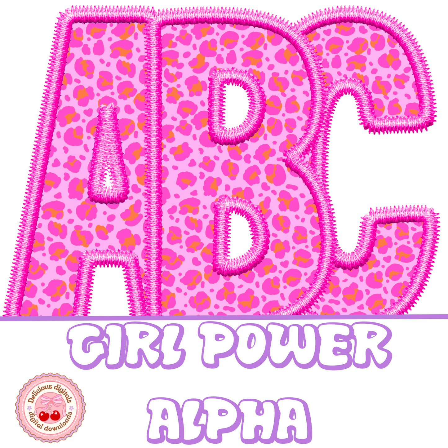 GIRL POWER ALPHA SET | Digital Download