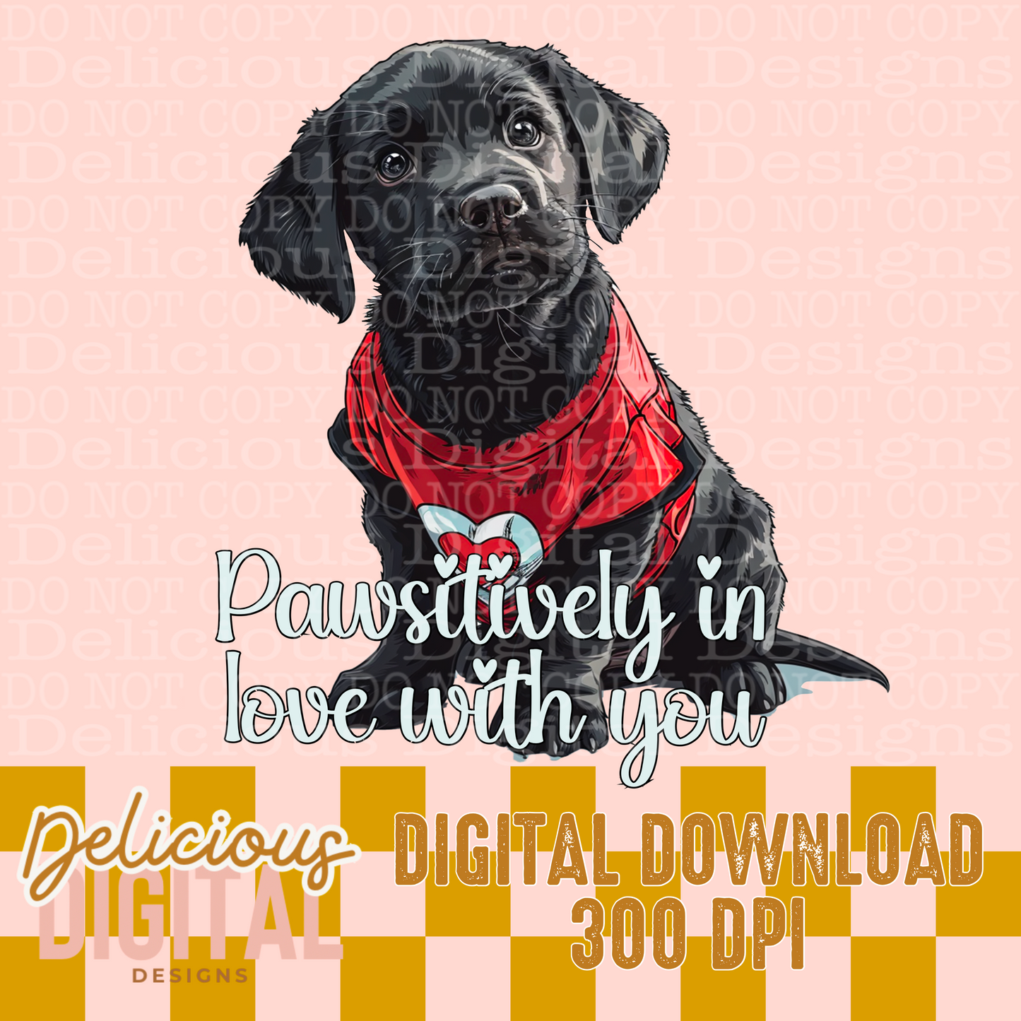 BLACK LAB PNG | Digital Download | PNG