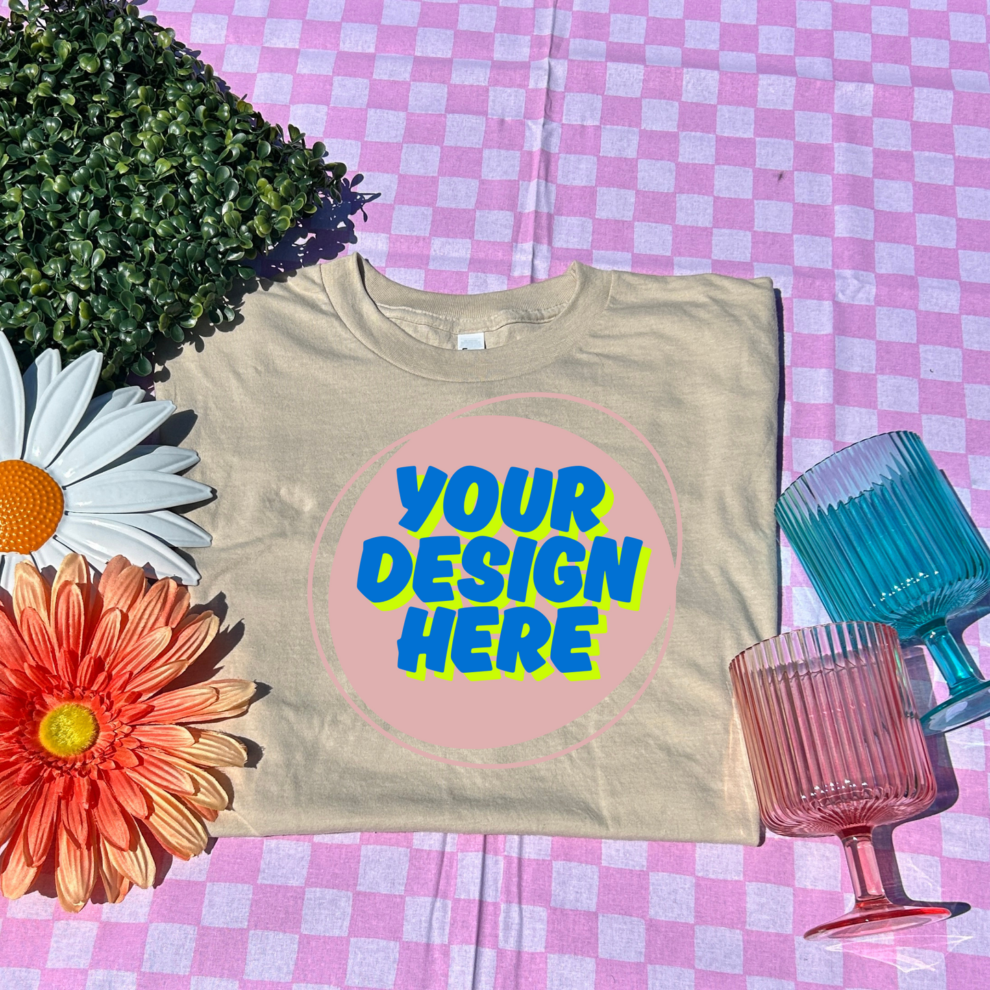 SUMMER MOCKUP FLAT LAYSET | Digital Download