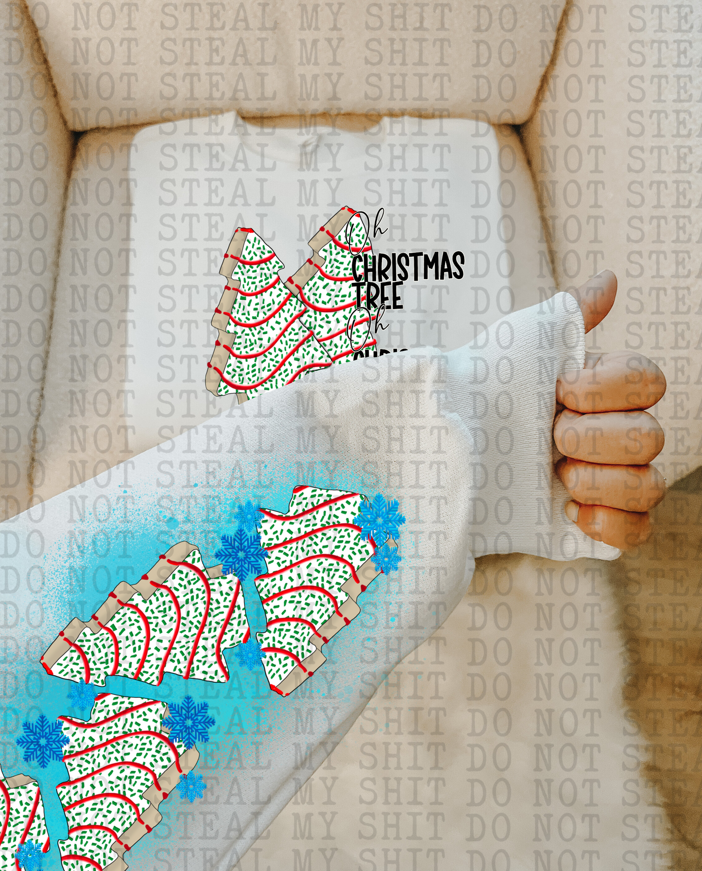 HOLIDAY CAKES 2 (sleeve only) PNG | Digital Download | PNG