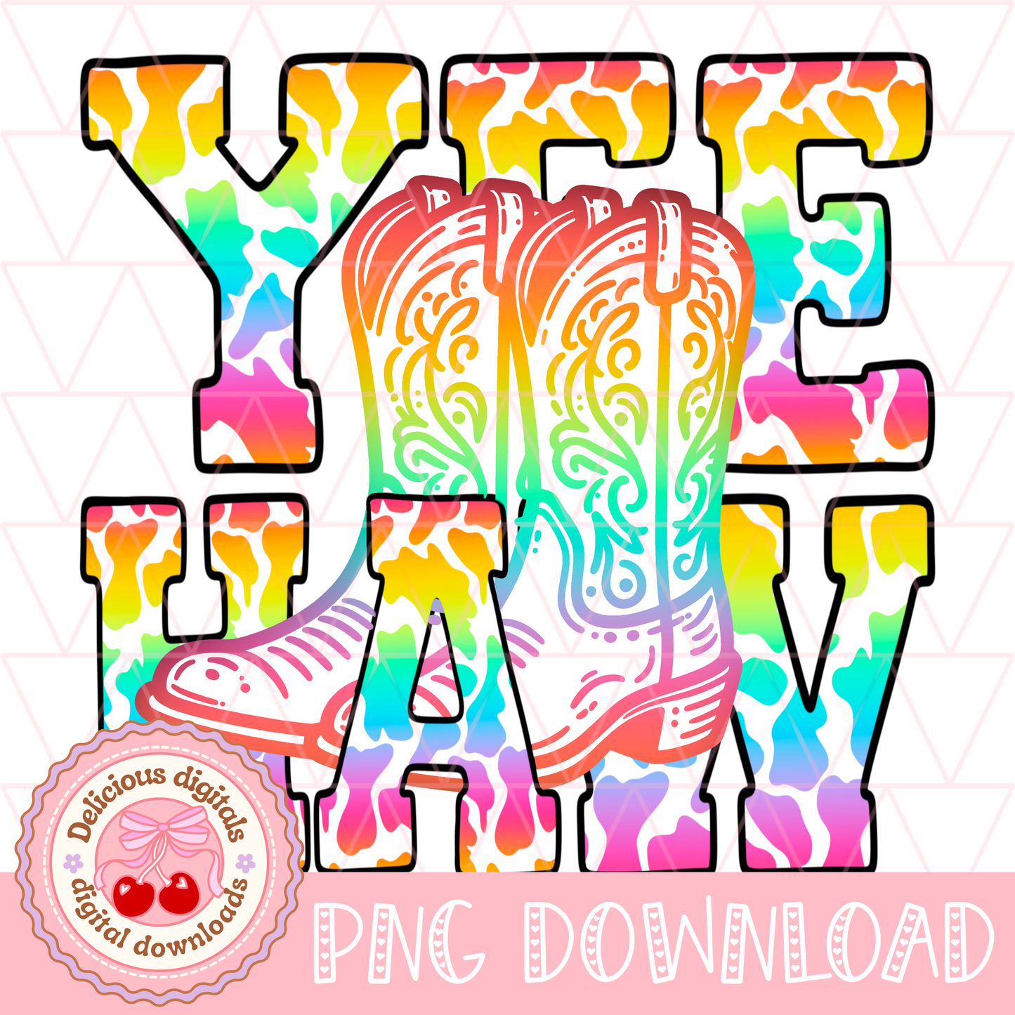 YEE HAW PNG | SUBLIMATION PNG | AUTOMATIC DOWNLOAD