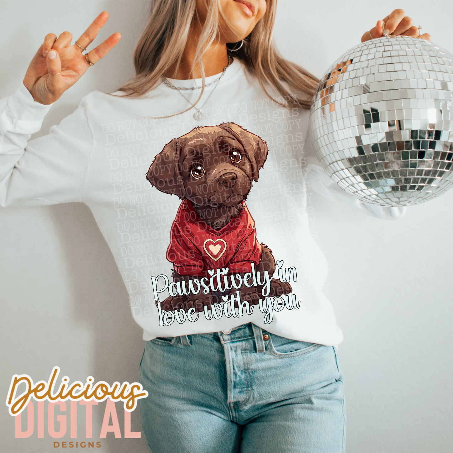 CHOCOLATE LAB PNG | Digital Download | PNG