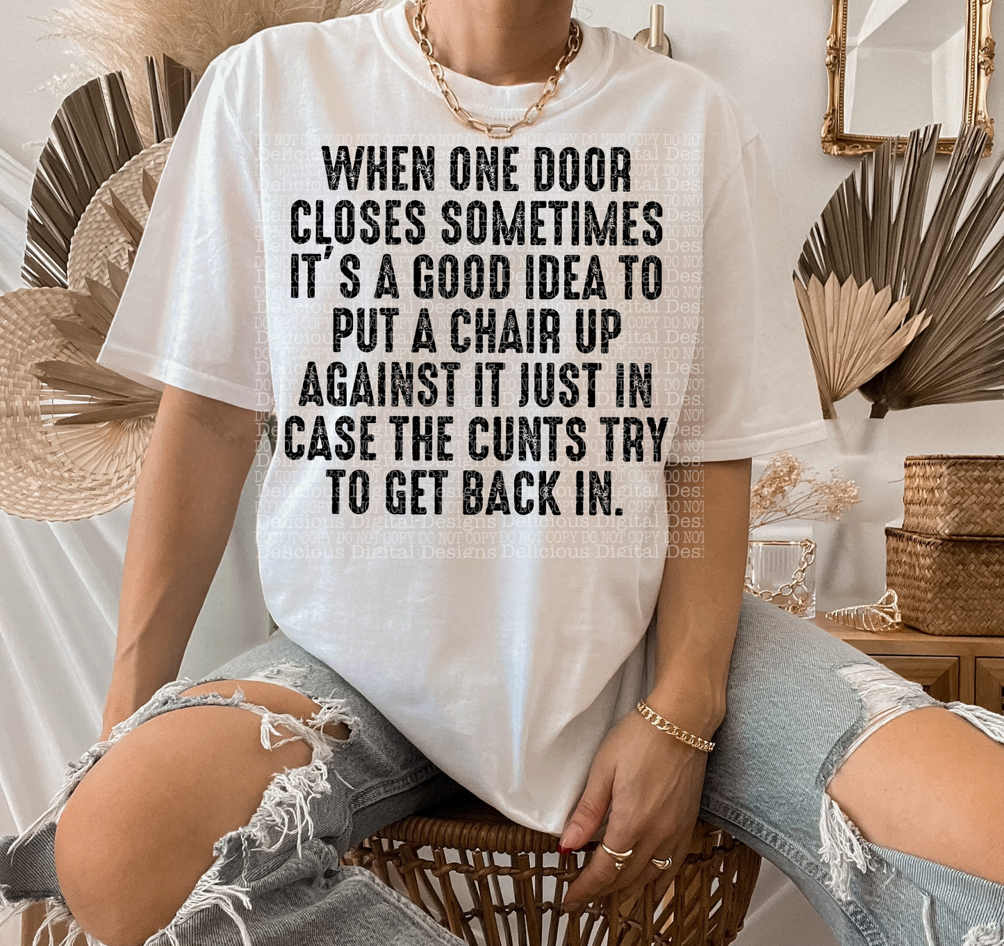 WHEN ONE DOOR CLOSES-CUNT PNG | Digital Download | PNG