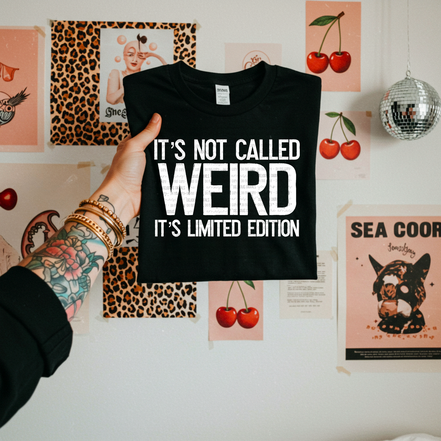 IT’S NOT CALLED WEIRD PNG | SUBLIMATION PNG | AUTOMATIC DOWNLOAD