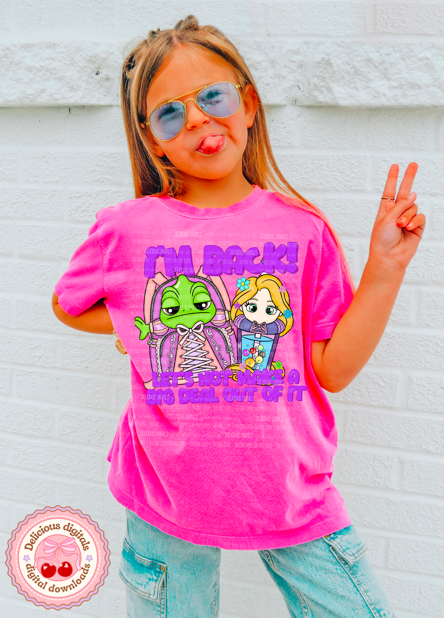 I’M BACK #1 PNG | SUBLIMATION PNG | AUTOMATIC DOWNLOAD