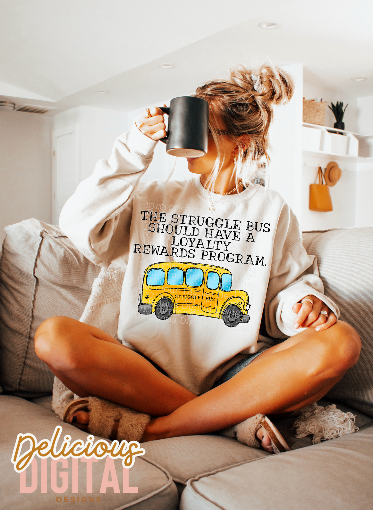 THE STRUGGLE BUS PNG | Digital Download | PNG