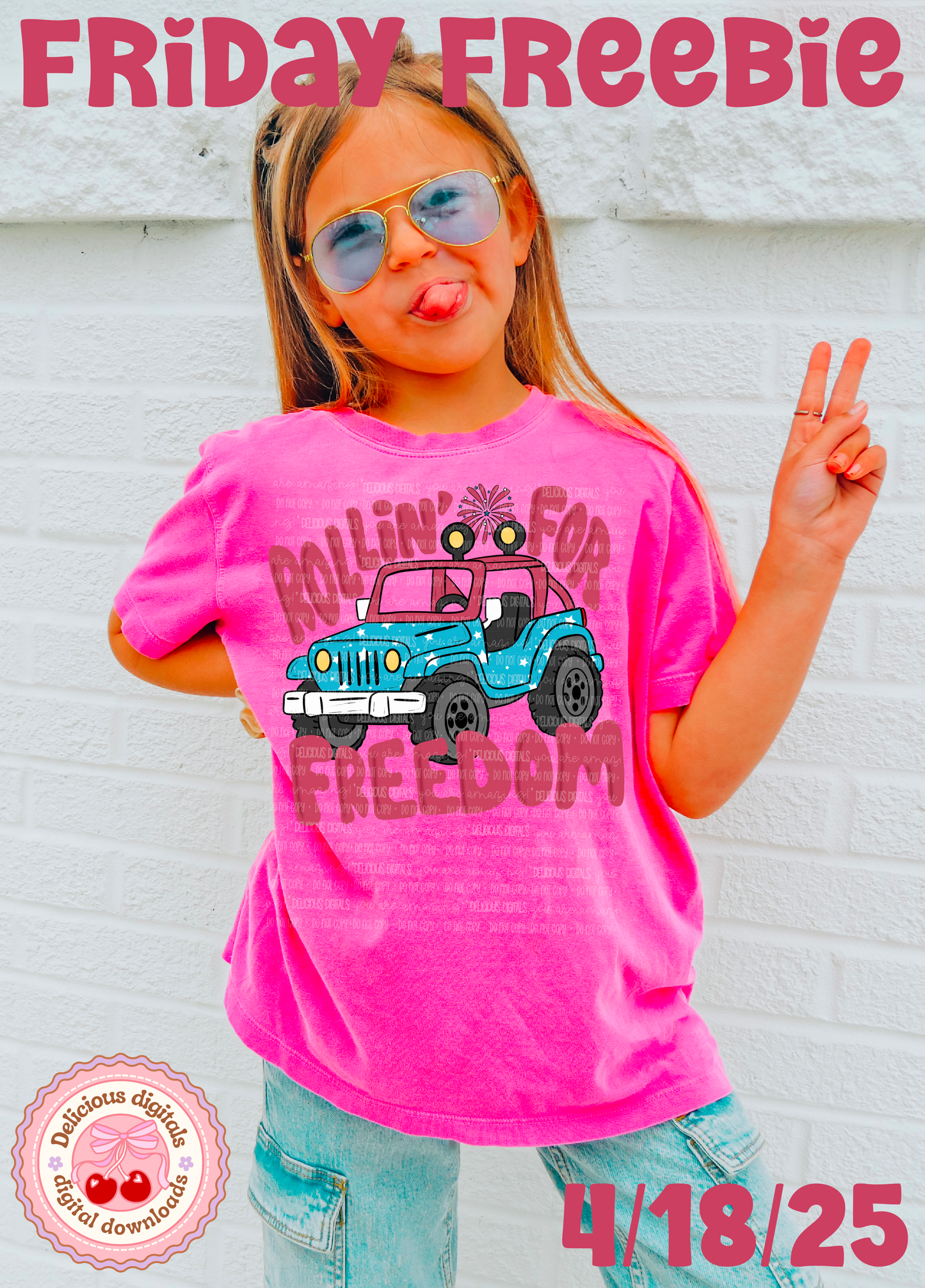 ROLLIN’ FOR FREEDOM PNG | SUBLIMATION PNG | AUTOMATIC DOWNLOAD