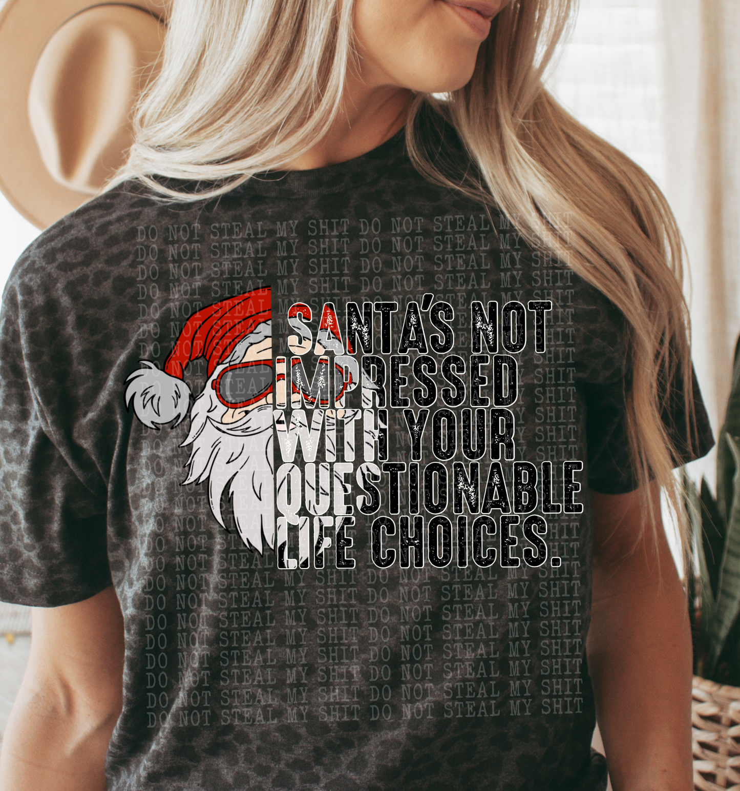 A SANTA NO LE IMPRESIONAN SUS PREGUNTAS LE CHOICES DE VIDA PNG | Descarga digital | PNG