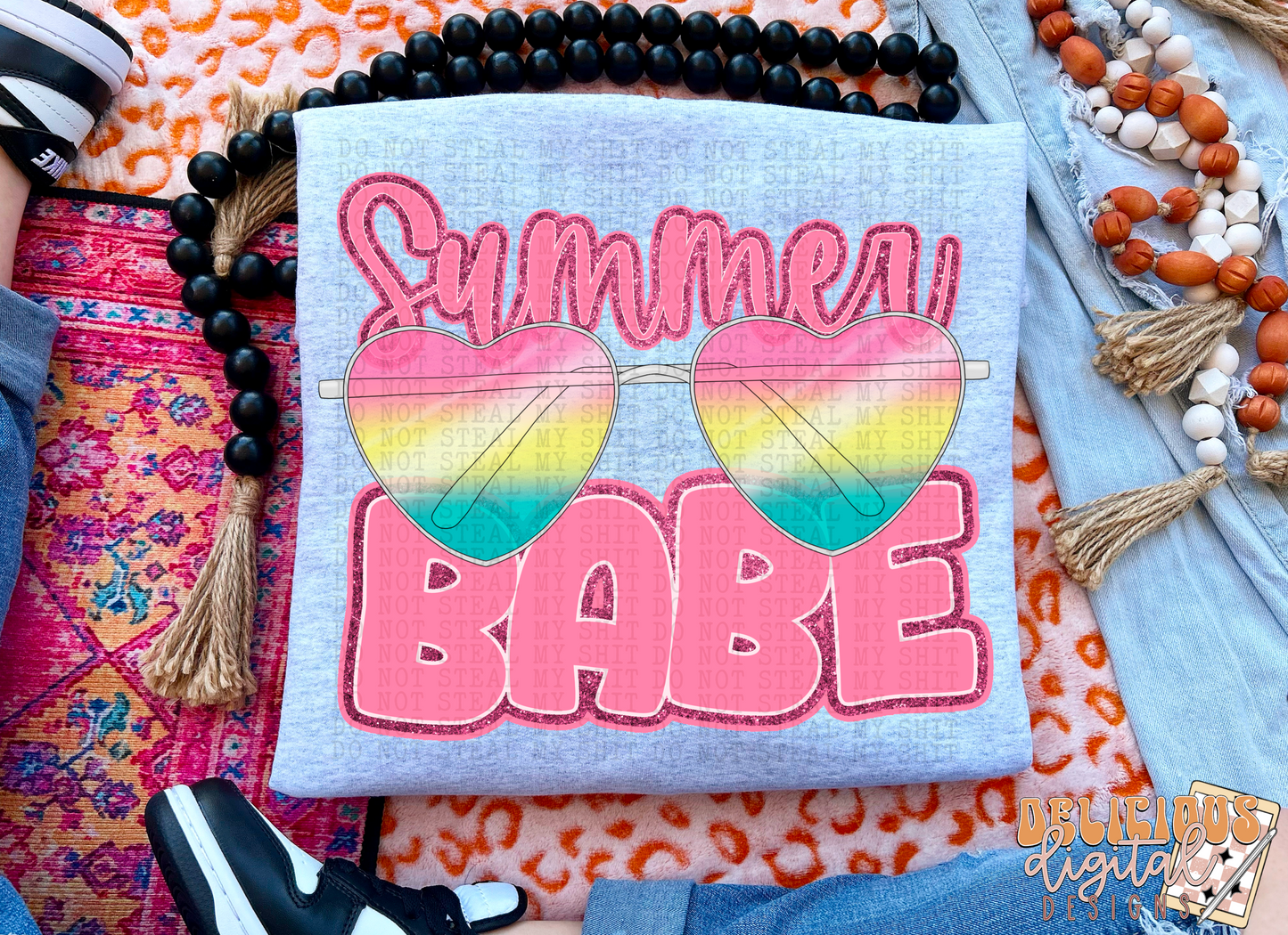 SUMMER PARTY BABE BUNDLE | SUBLIMATION PNG | AUTOMATIC DOWNLOAD