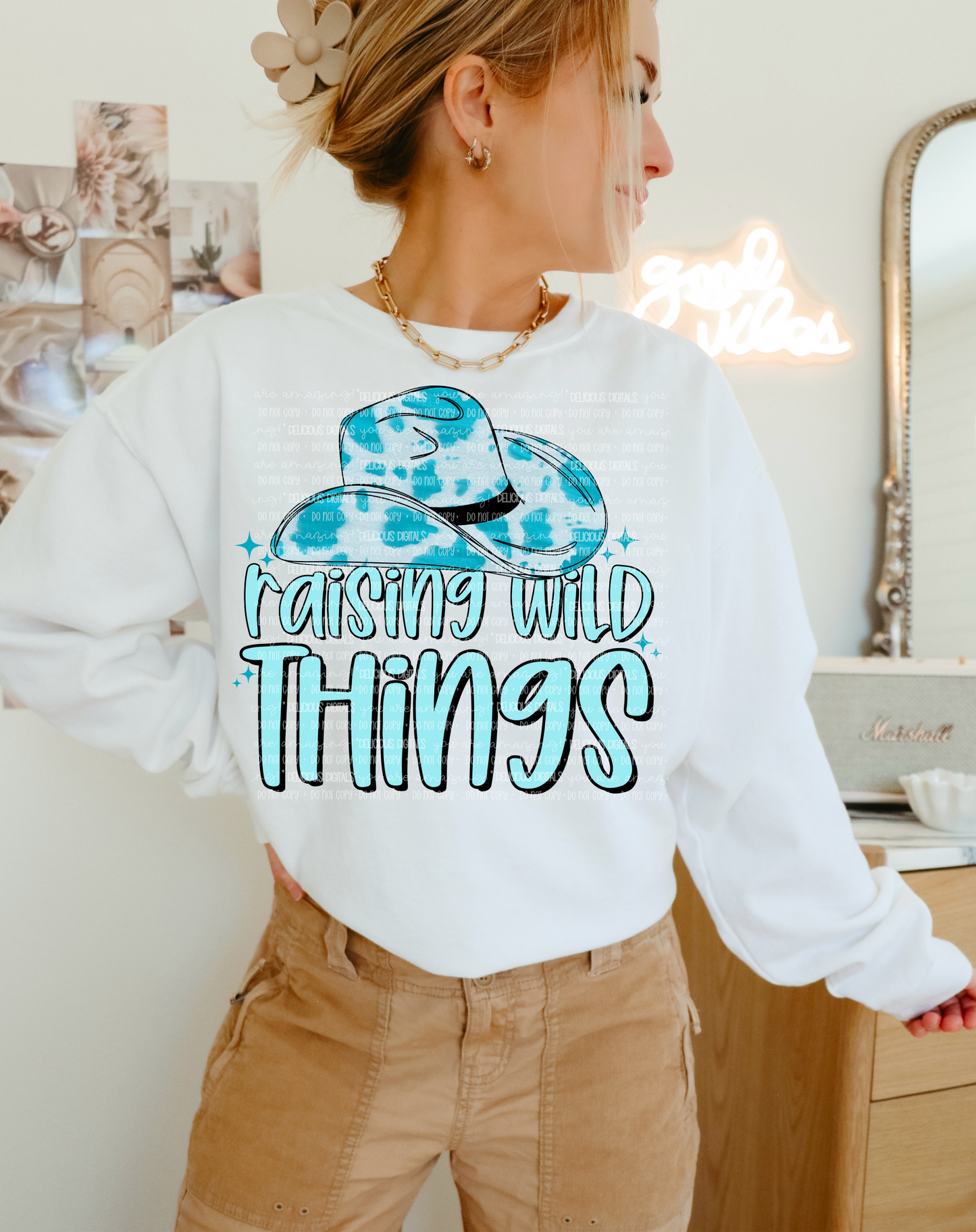 RAISING WILD THINGS PNG | Digital Download | PNG