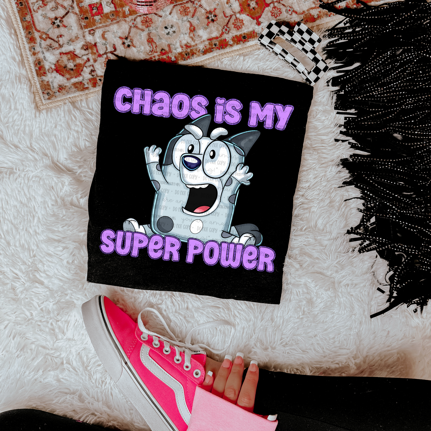 CHAOS IS MY SUPER POWER PNG | Digital Download | PNG