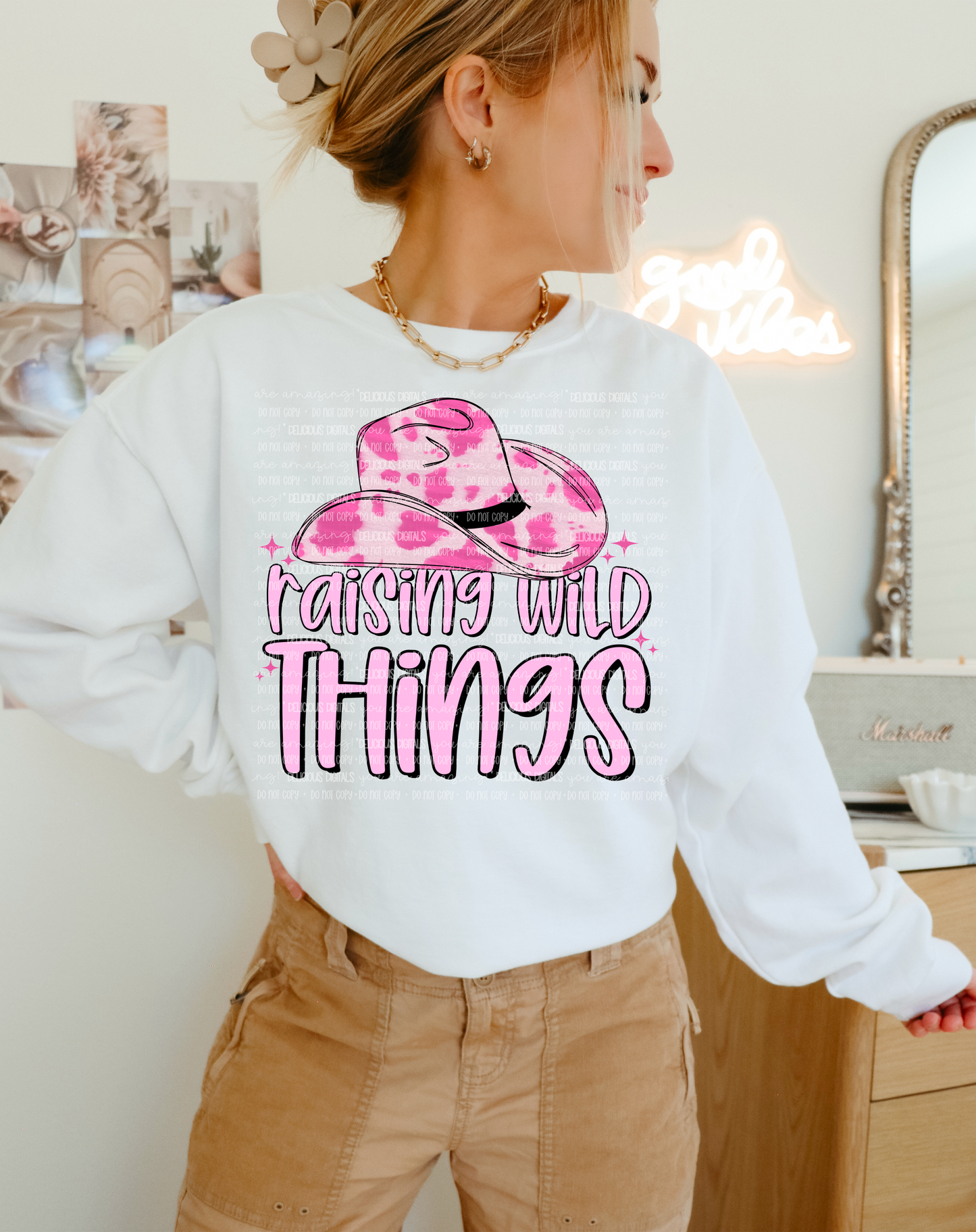 RAISING WILD THINGS PNG | Digital Download | PNG