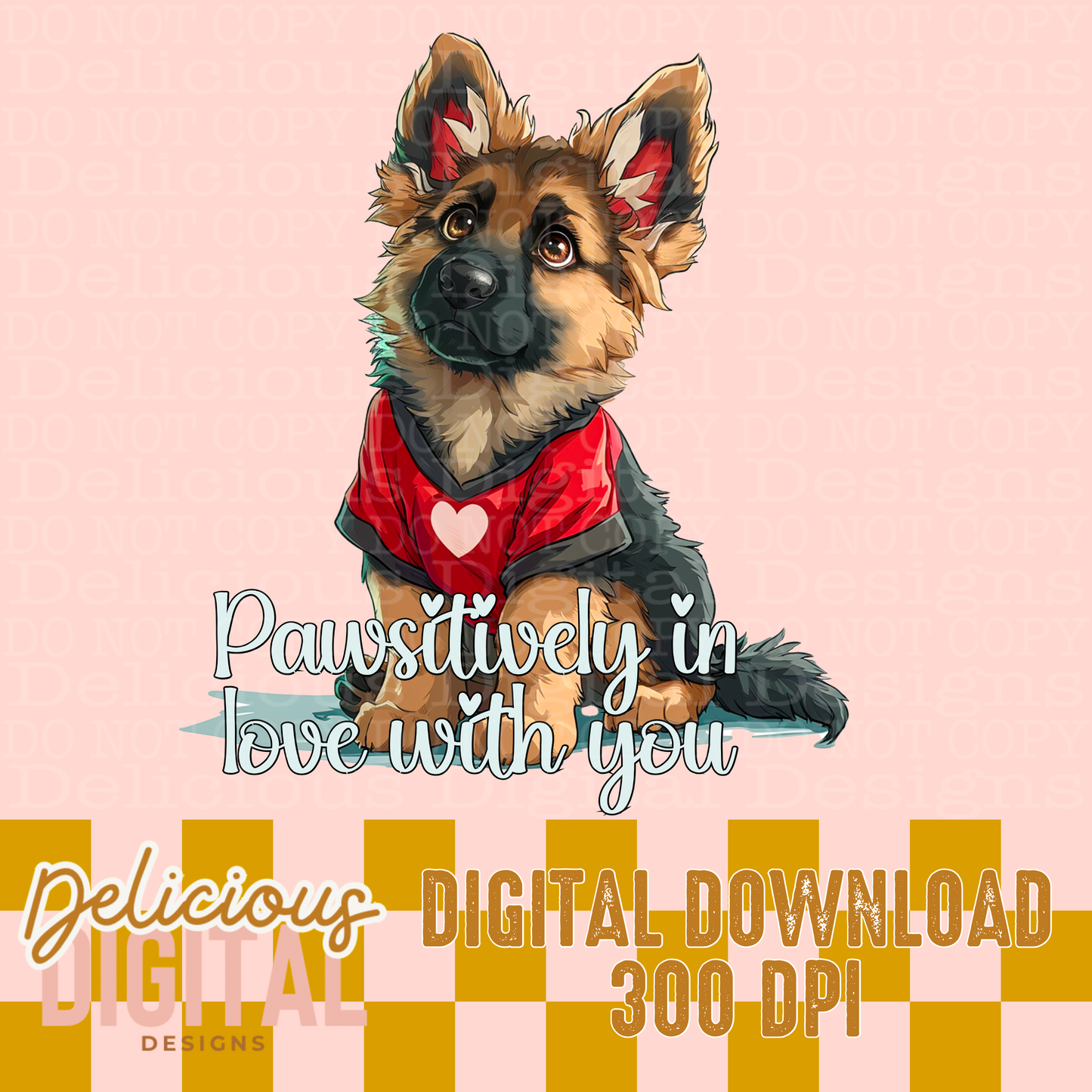 GERMAN SHEPHERD PNG | Digital Download | PNG