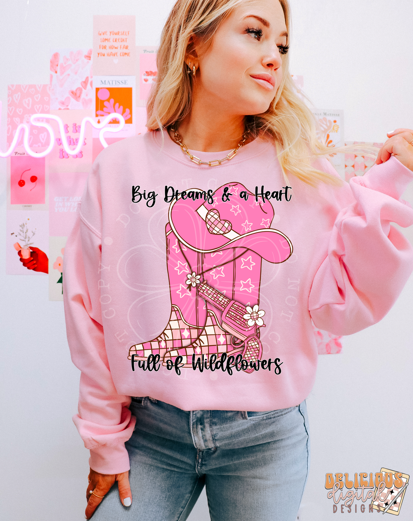 BIG DREAMS MAMA STYLE PNG | Digital Download | PNG