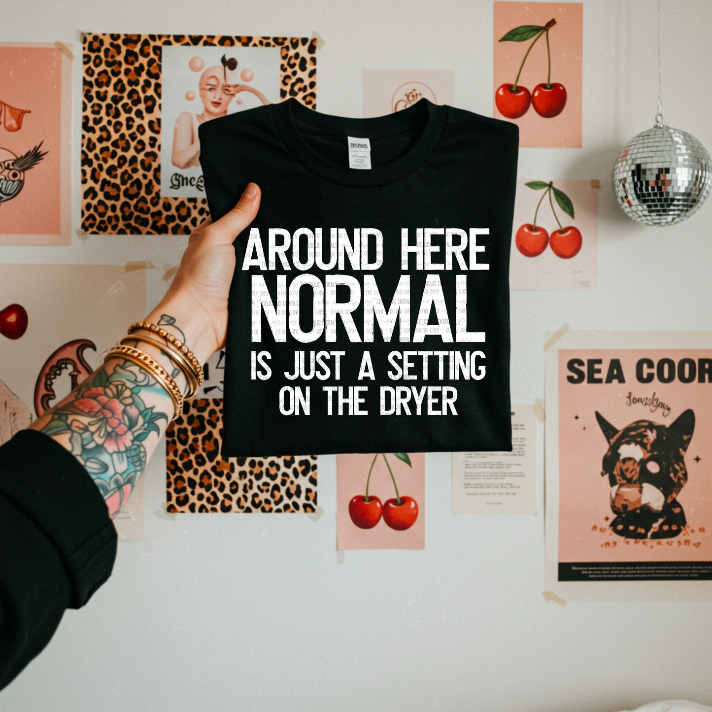 NORMAL IS JUST A SETTING PNG | SUBLIMATION PNG | AUTOMATIC DOWNLOAD