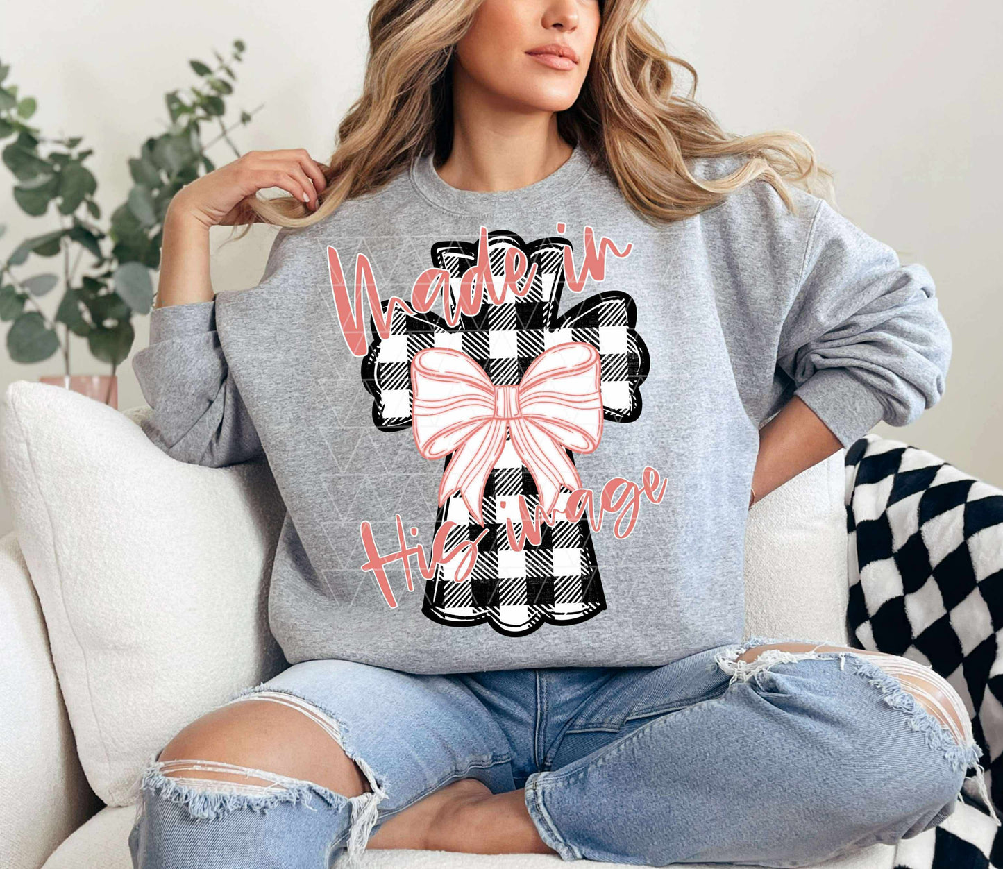 MADE IN HIS IMAGE PNG | SUBLIMATION PNG | AUTOMATIC DOWNLOAD
