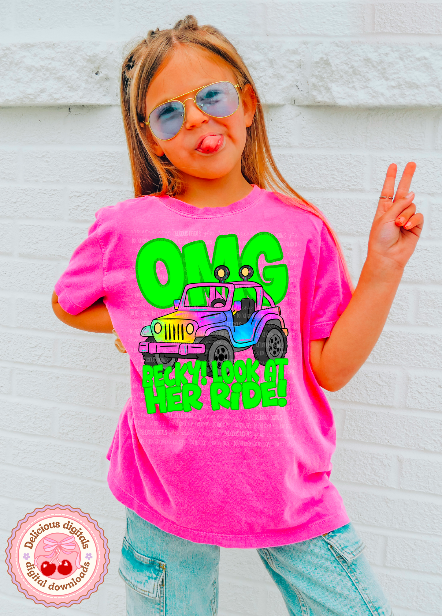 OMG BECKY LOOK AT HER RIDE PNG | SUBLIMATION PNG | AUTOMATIC DOWNLOAD