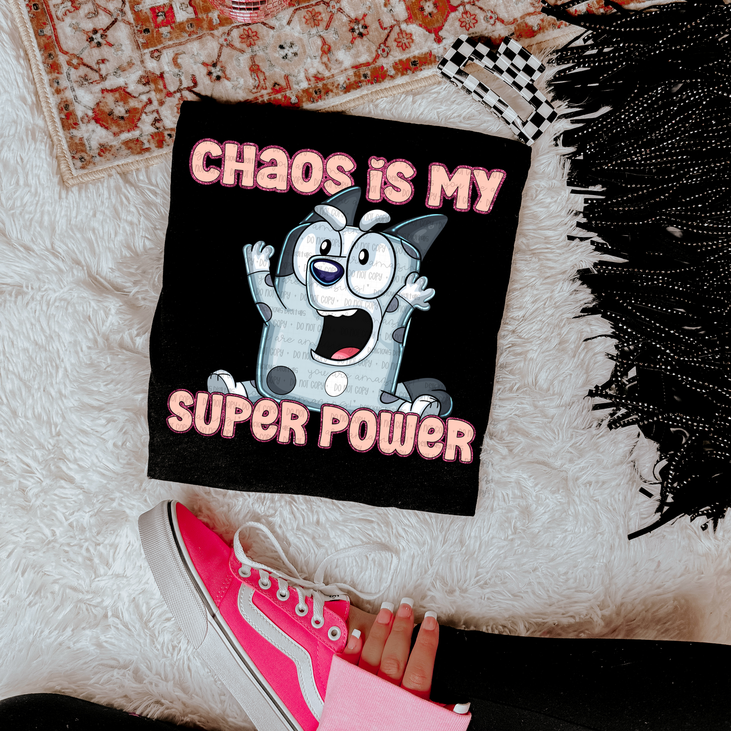 CHAOS IS MY SUPER POWER PNG | Digital Download | PNG