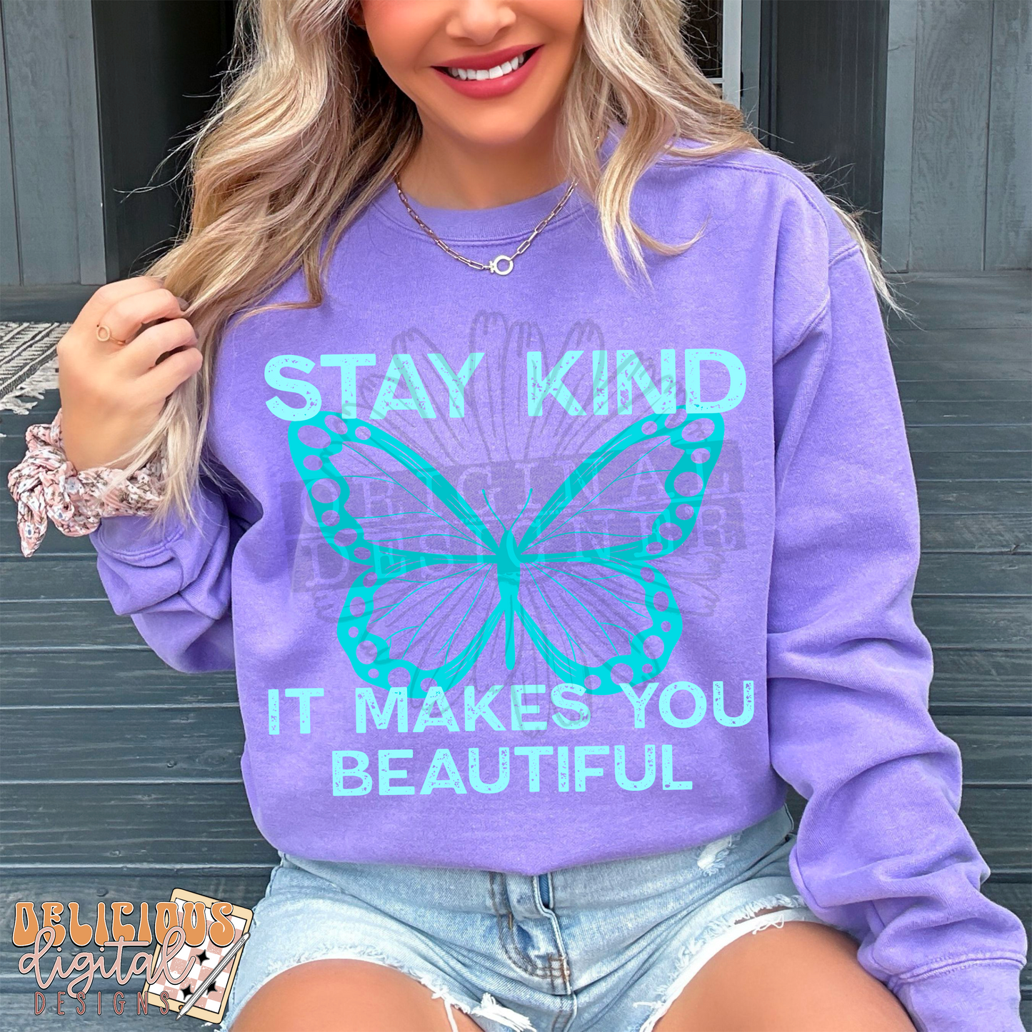 STAY KIND IT MAKES YOU BEAUTIFUL PNG | Digital Download | PNG