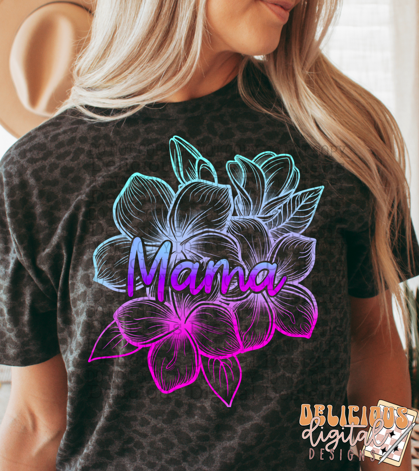 MAMA OMBRÉ | Digital Download | PNG