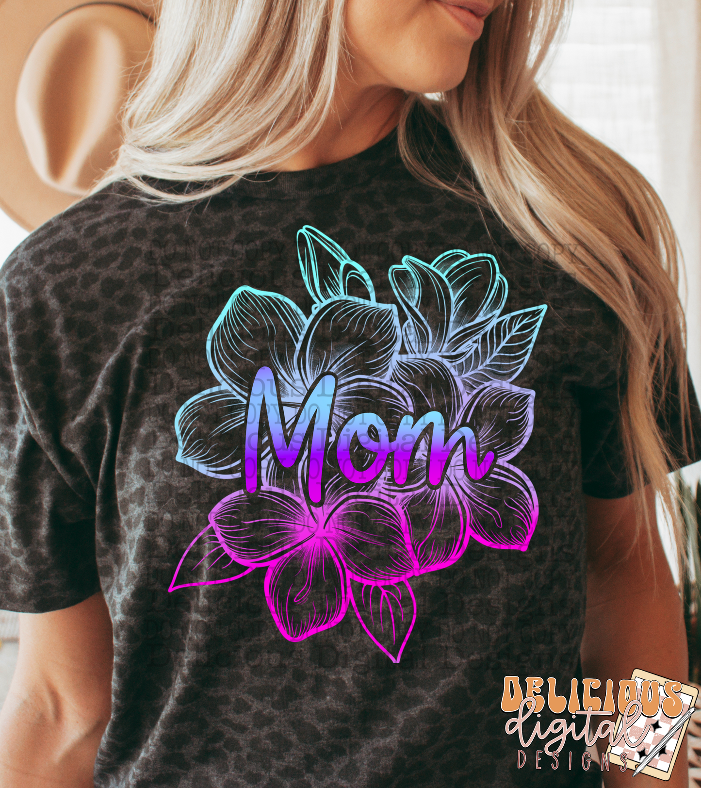 MOM OMBRÉ | Digital Download | PNG