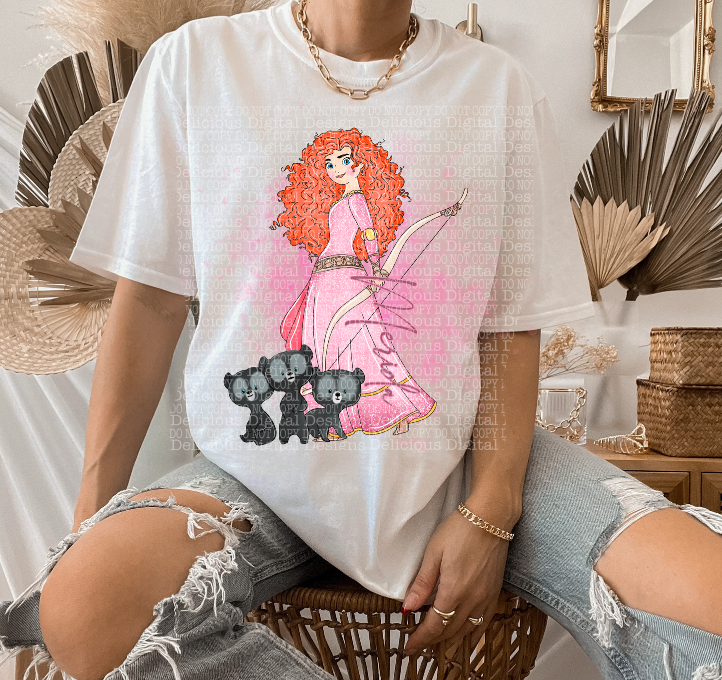 PRINCESA ROSA 4 PNG | Descarga digital | PNG