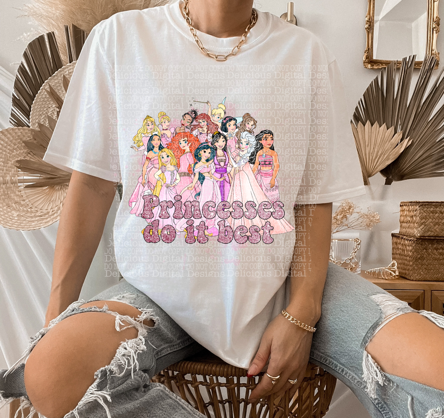 PRINCESA ROSA 2PNG | Descarga digital | PNG