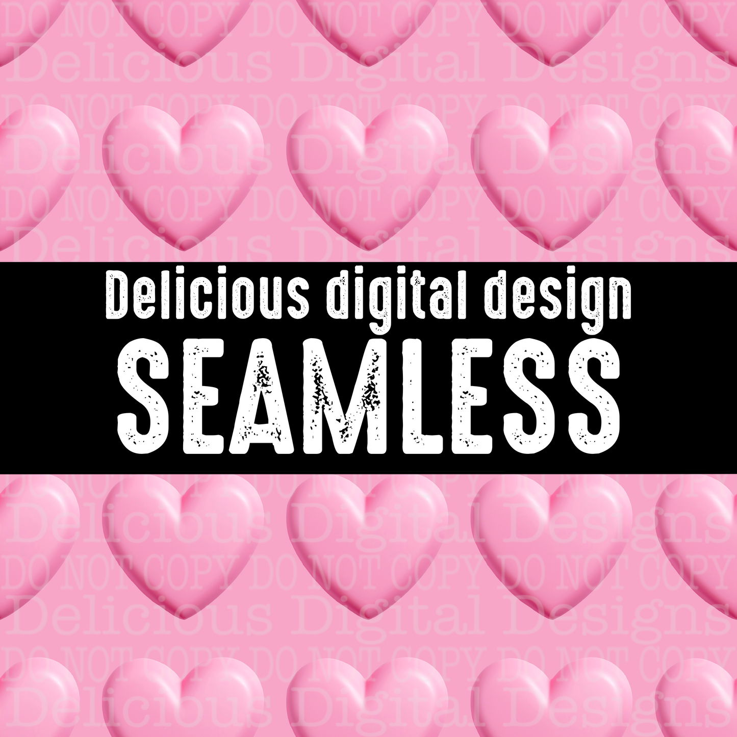 HEART POP PINK | Seamless Pattern | AUTOMATIC DOWNLOAD