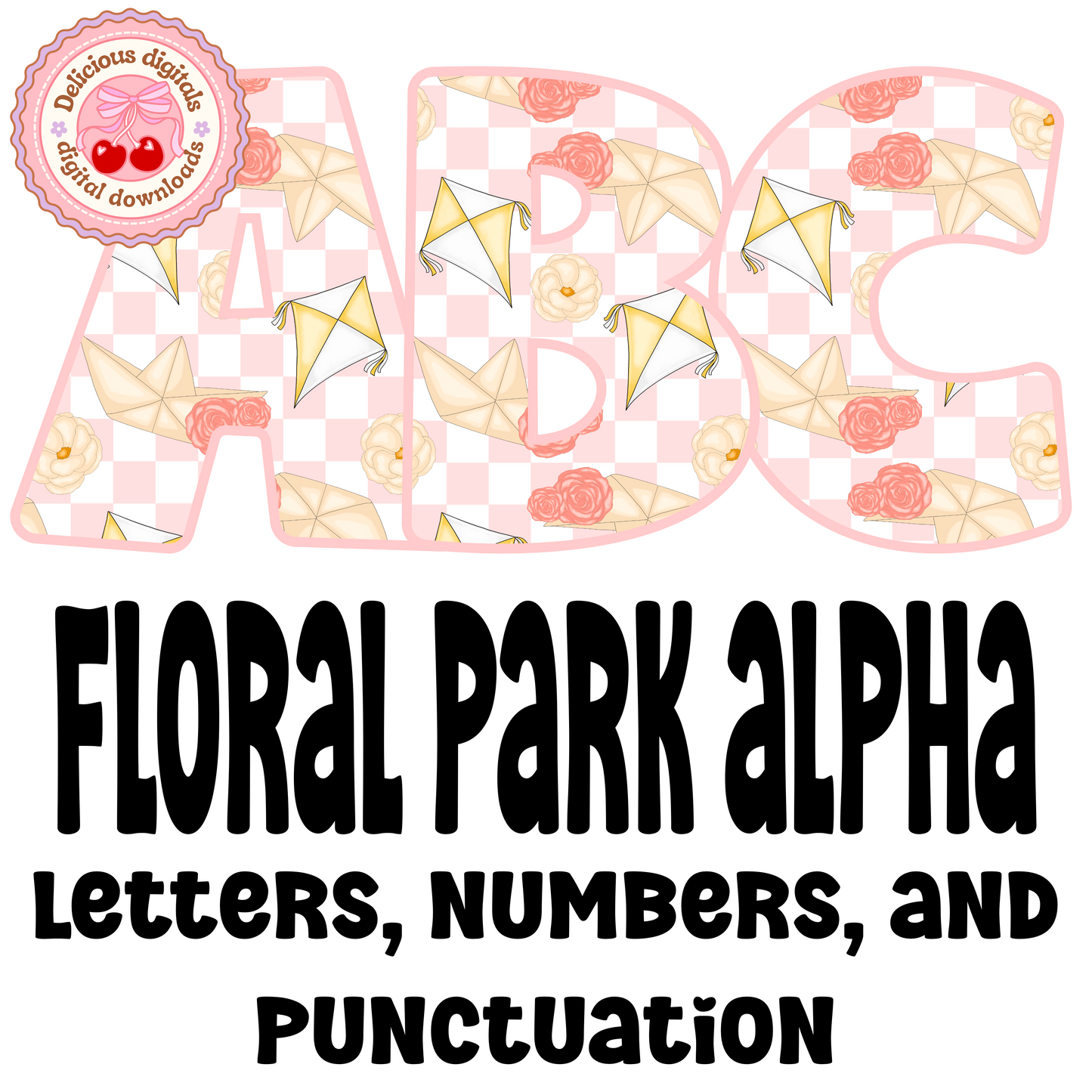 FLORAL PARK ALPHA SET | Digital Download | ALPHA SET