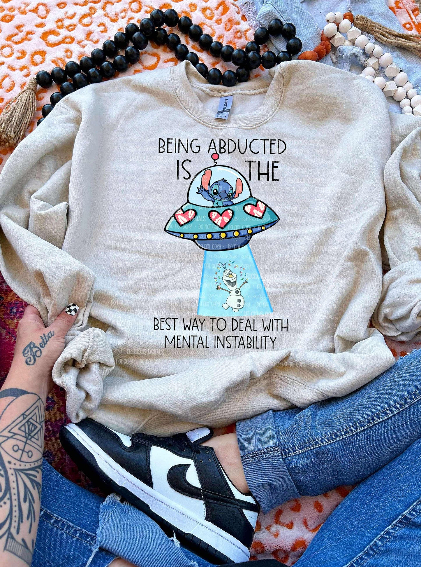 BEING ABDUCTED | Digital Download | PNG