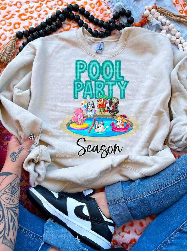 POOL PARTY SEASON | Digital Download | PNG