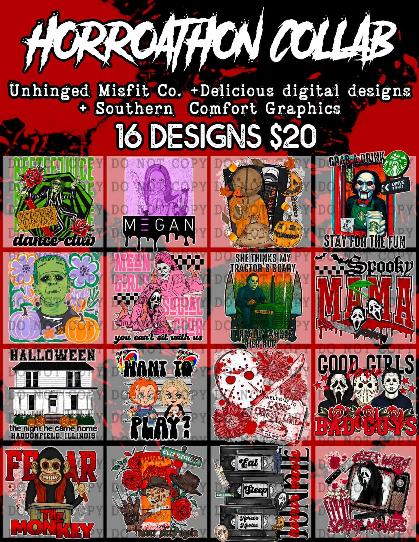 HORRORATHON COLLAB W/ UMC X SCG