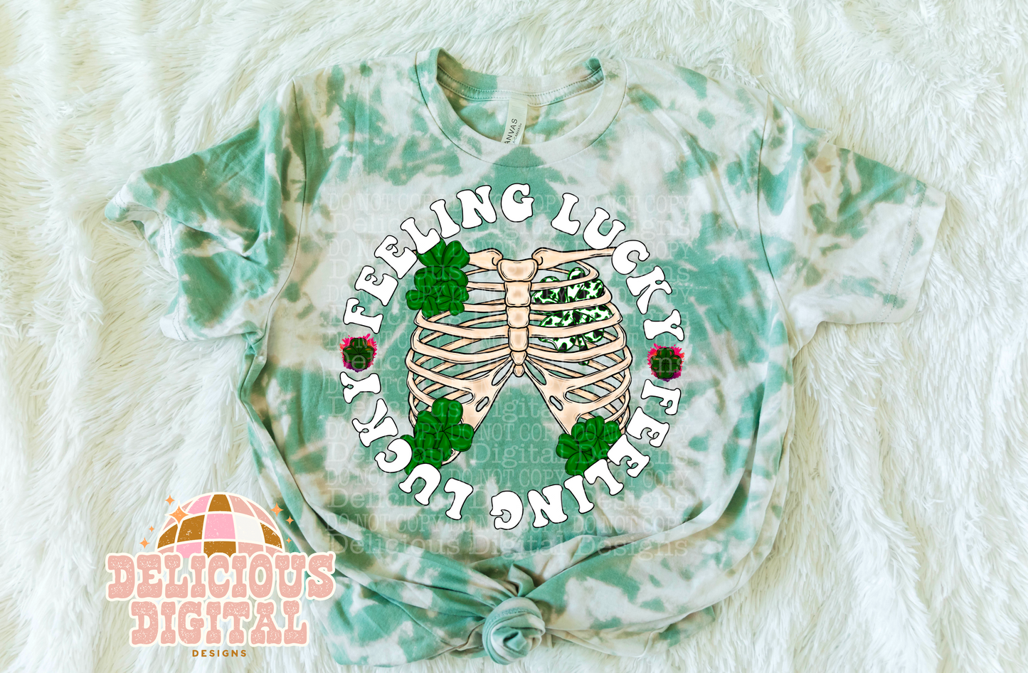 FEELING LUCKY | Digital Download | PNG