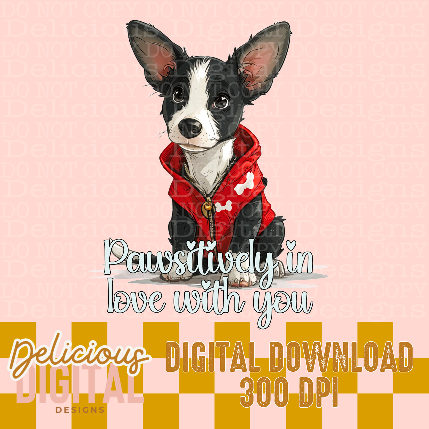 BLACK & WHITE BASENJI PNG | Digital Download | PNG