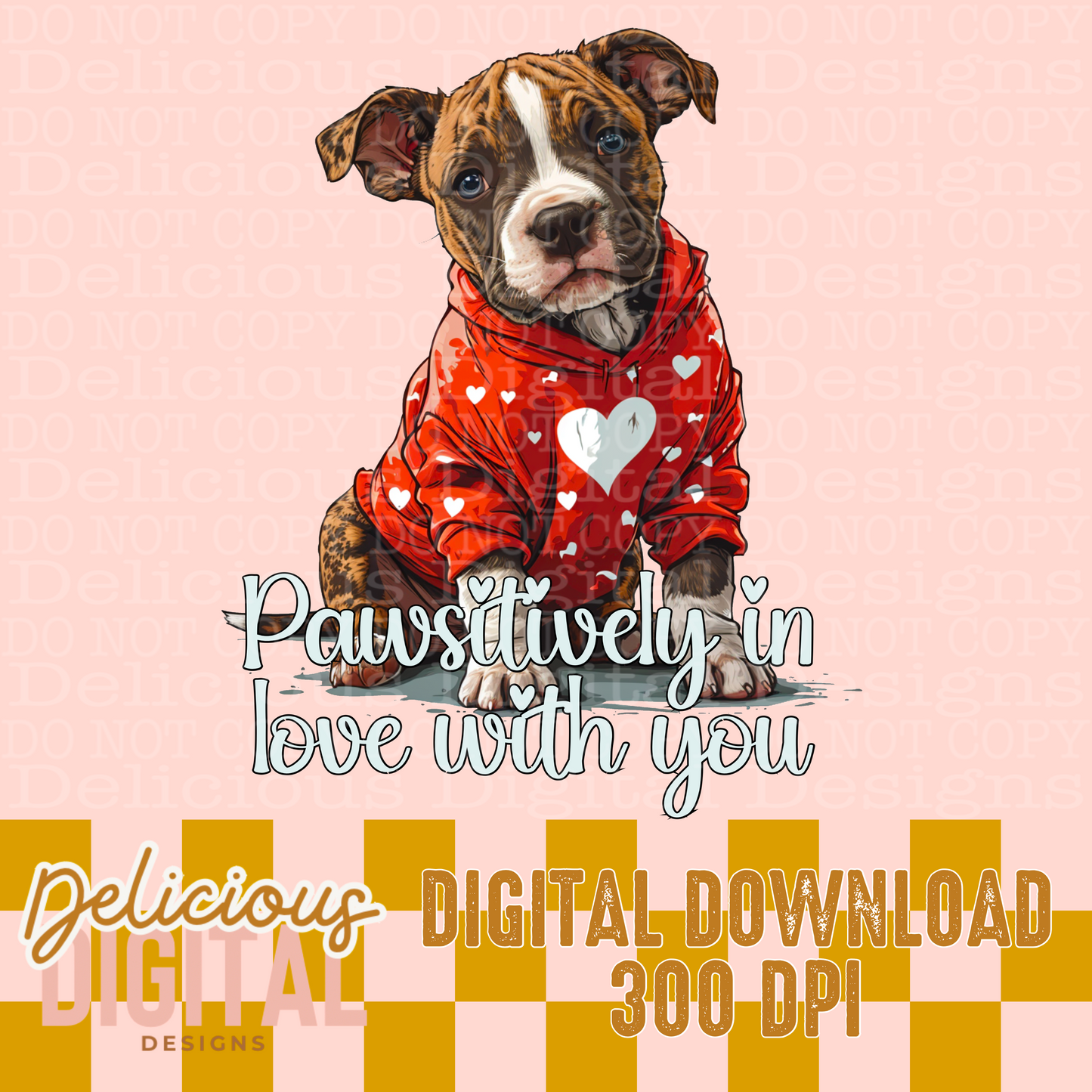 BRINDLE PITTY PNG | Digital Download | PNG