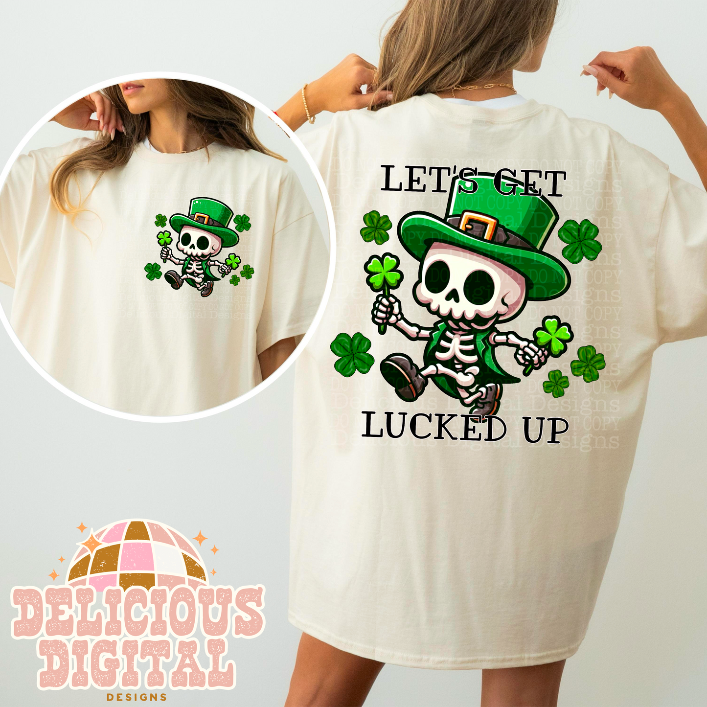 LET’S GET LUCKED UP PNG | Digital Download | PNG