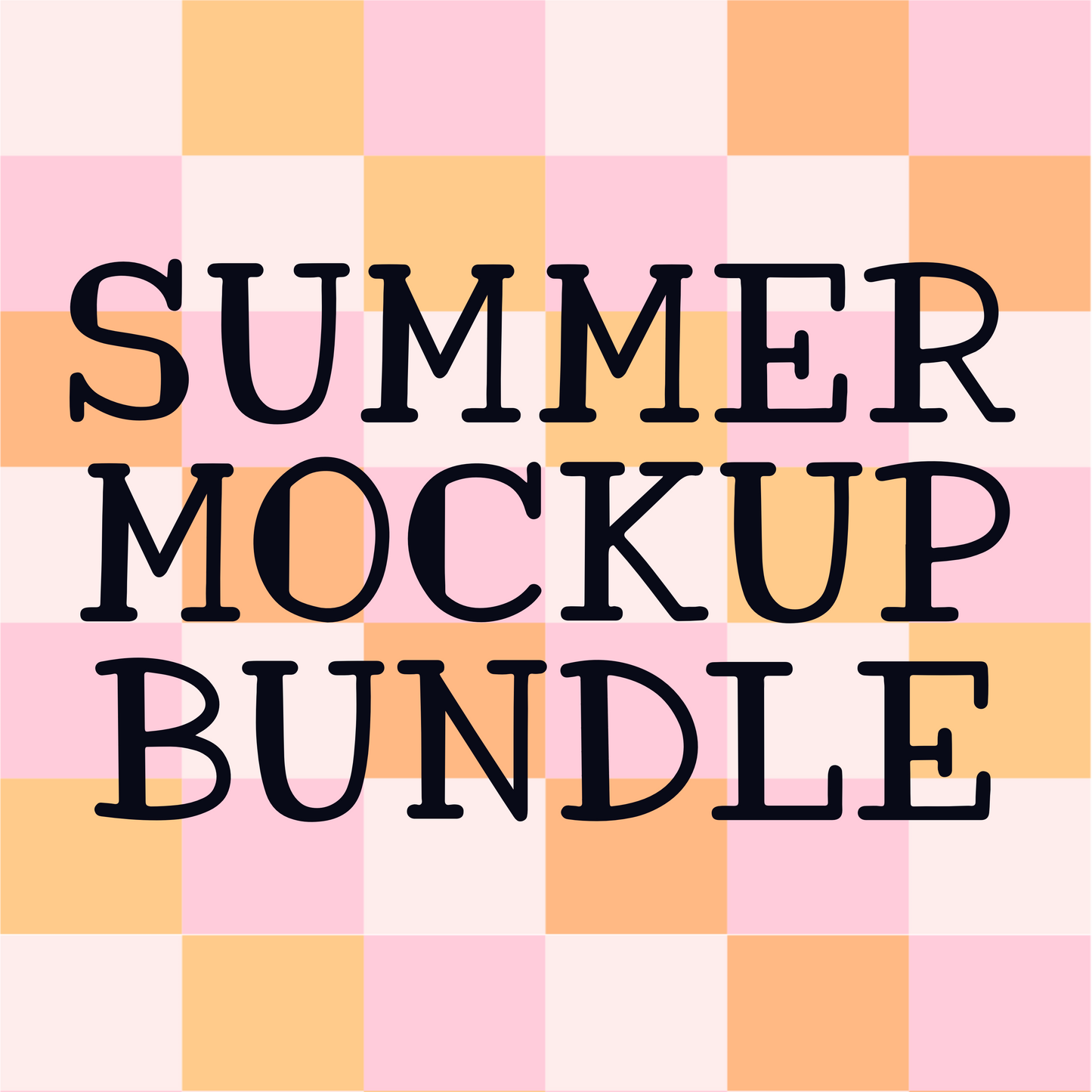 SUMMER MOCKUP FLAT LAYSET | Digital Download