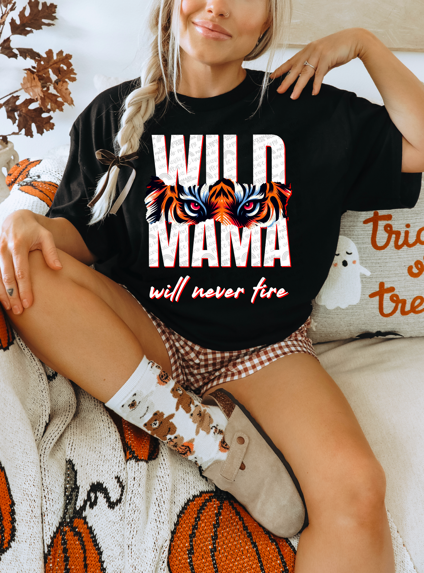 WILD MAMA WILL NEVER TIRE PNG | Digital Download | PNG