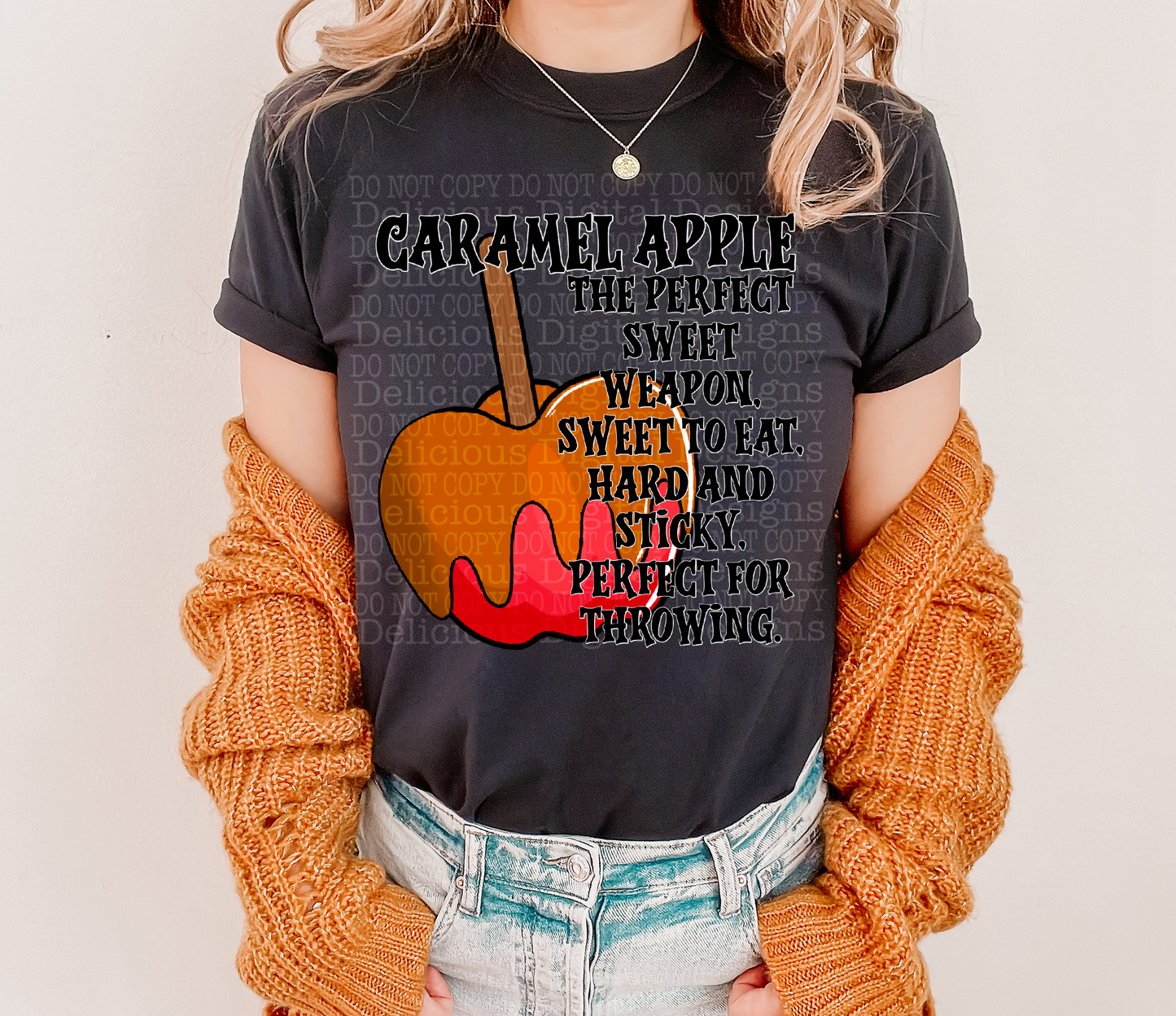 CARAMEL APPLE PNG | Digital Download | PNG