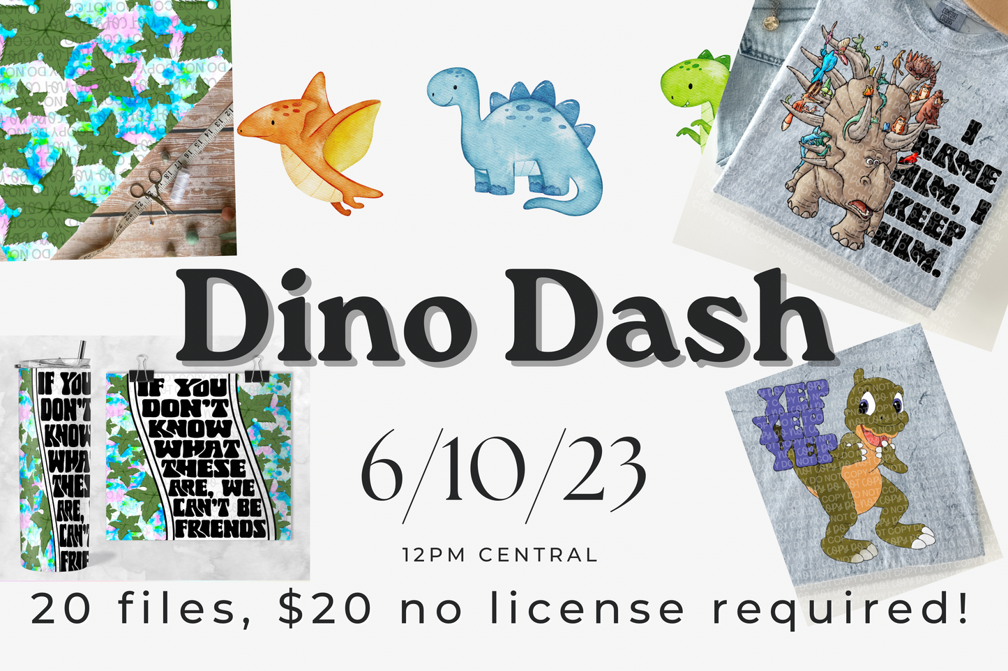 PAQUETE DINO DASH SOLO