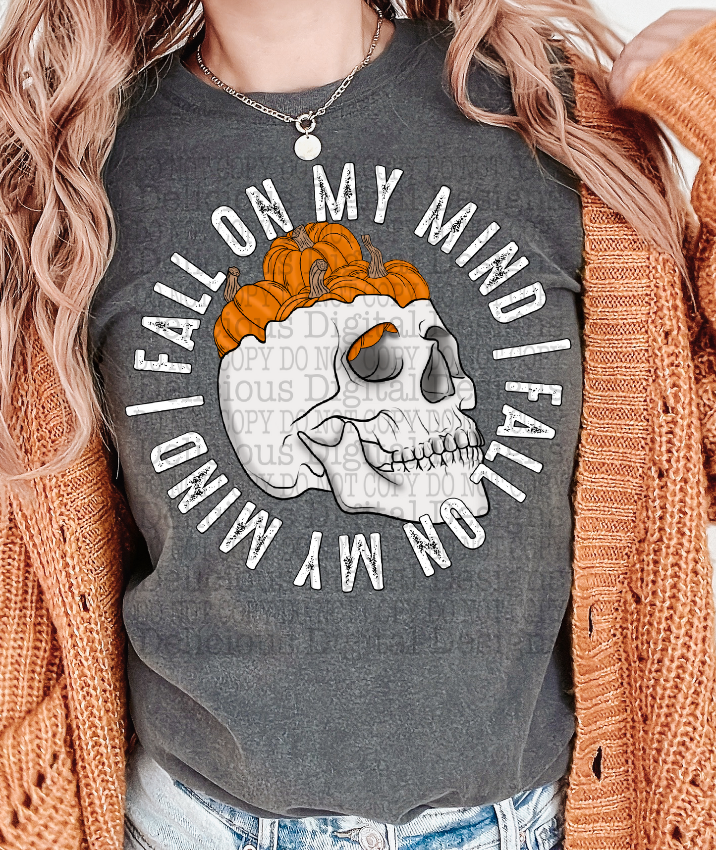 FALL ON MY MIND PNG | Digital Download | PNG