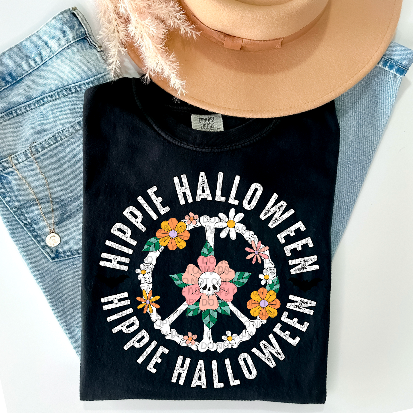 HIPPIE HALLOWEEN PNG | Digital Download | PNG