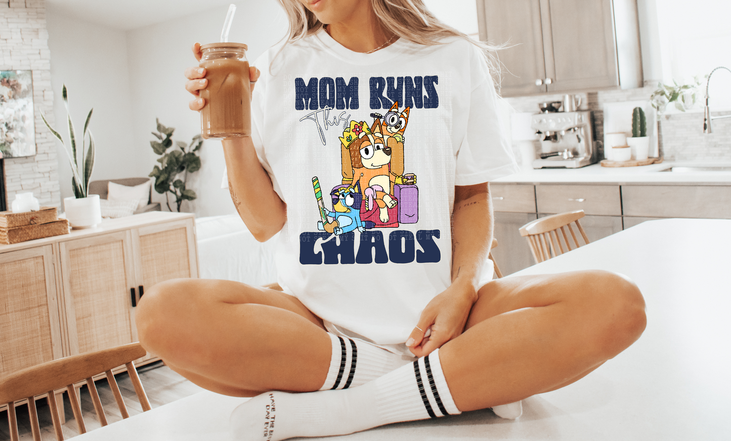 MOM RUNS THIS CHAOS PNG | Digital Download | PNG