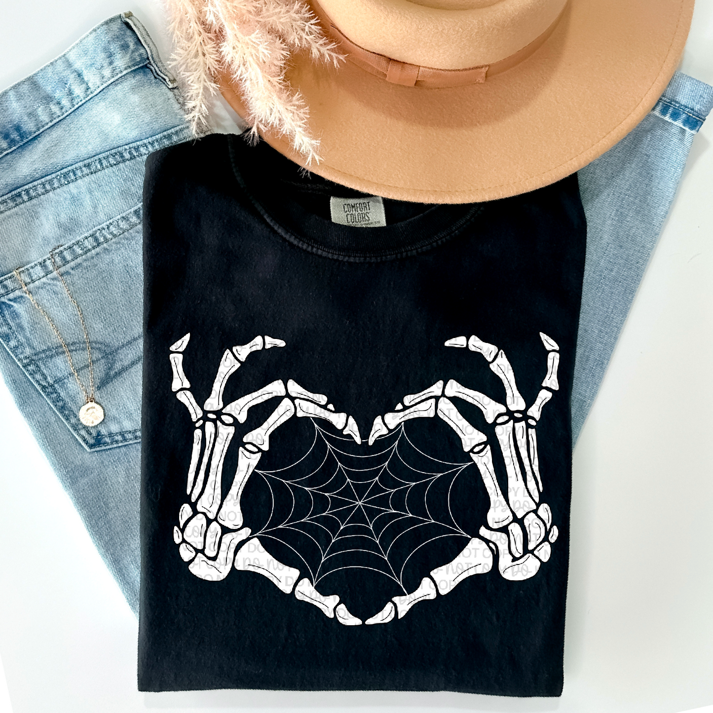 SPIDER SKELI HEART WHITE WEB PNG | Digital Download | PNG