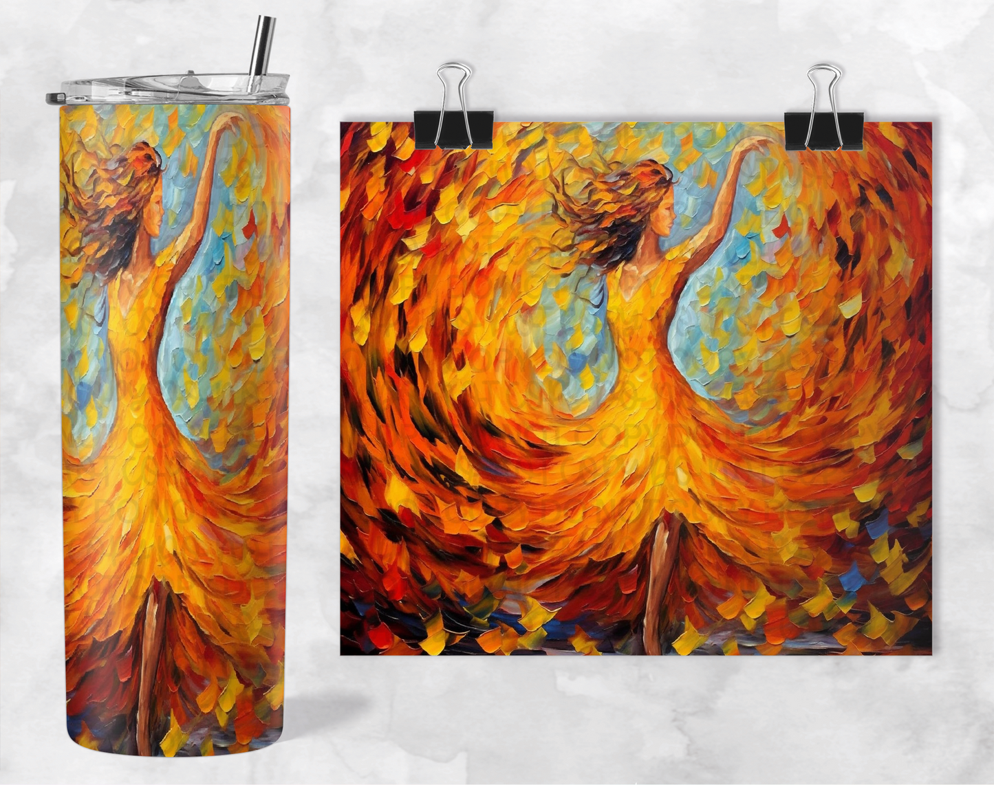 BAILANDO EN EL VASO DE OTOÑO | Descarga digital | PNG