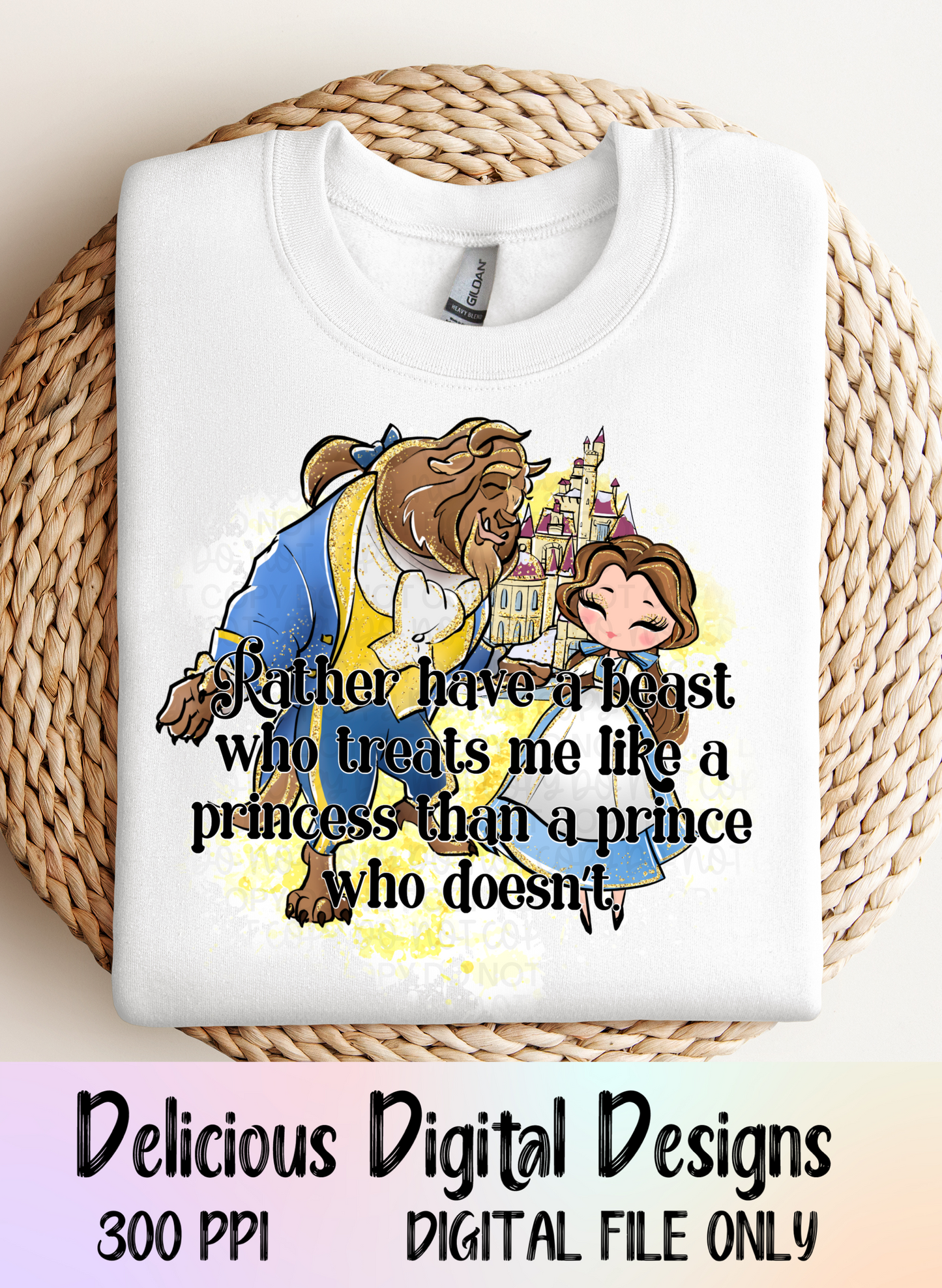 RATHER HAVE A BEAST | Digital Download | PNG