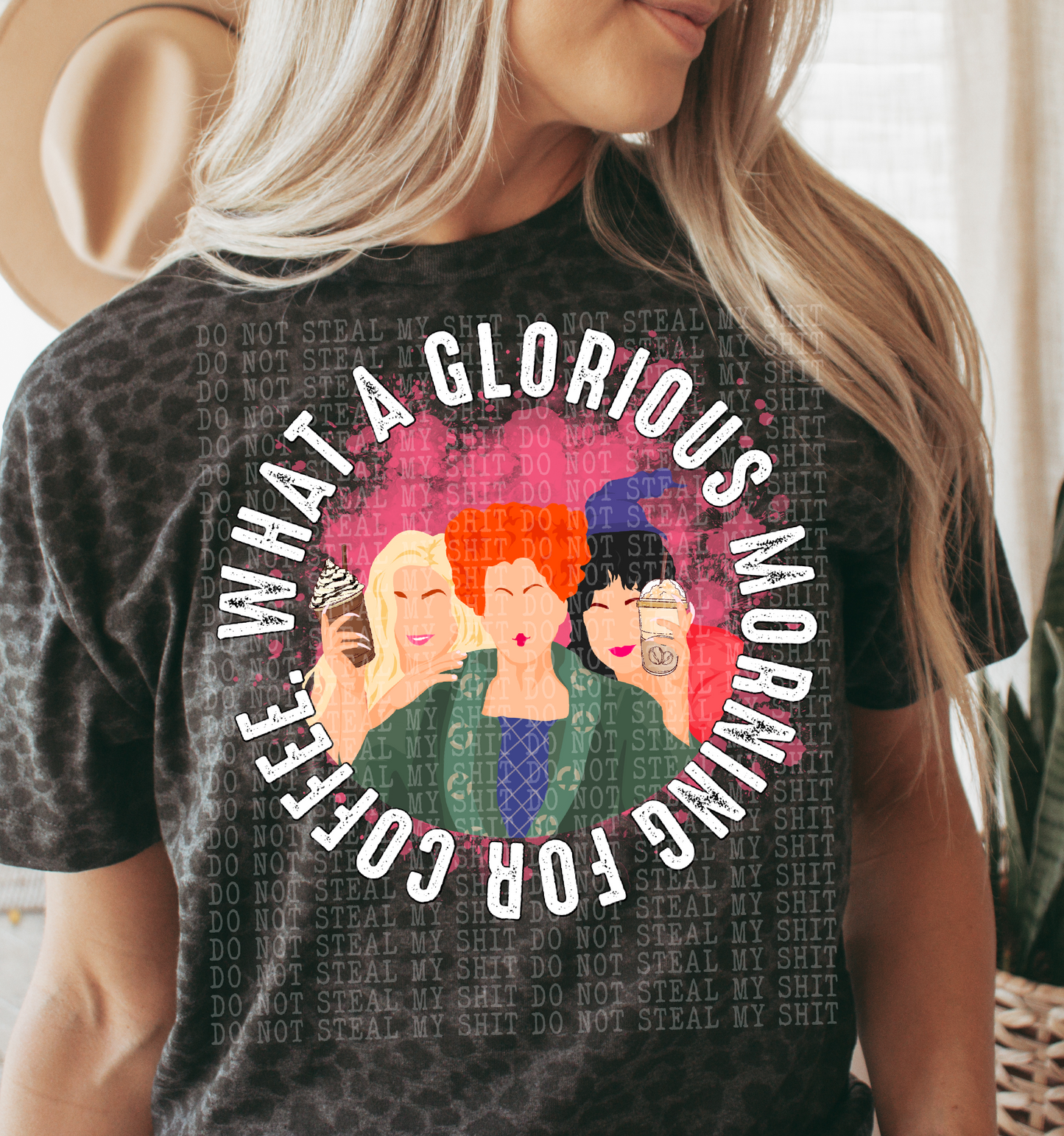 WHAT A GLORIOUS MORNING FOR COFFEE WHITE PNG | Digital Download | PNG
