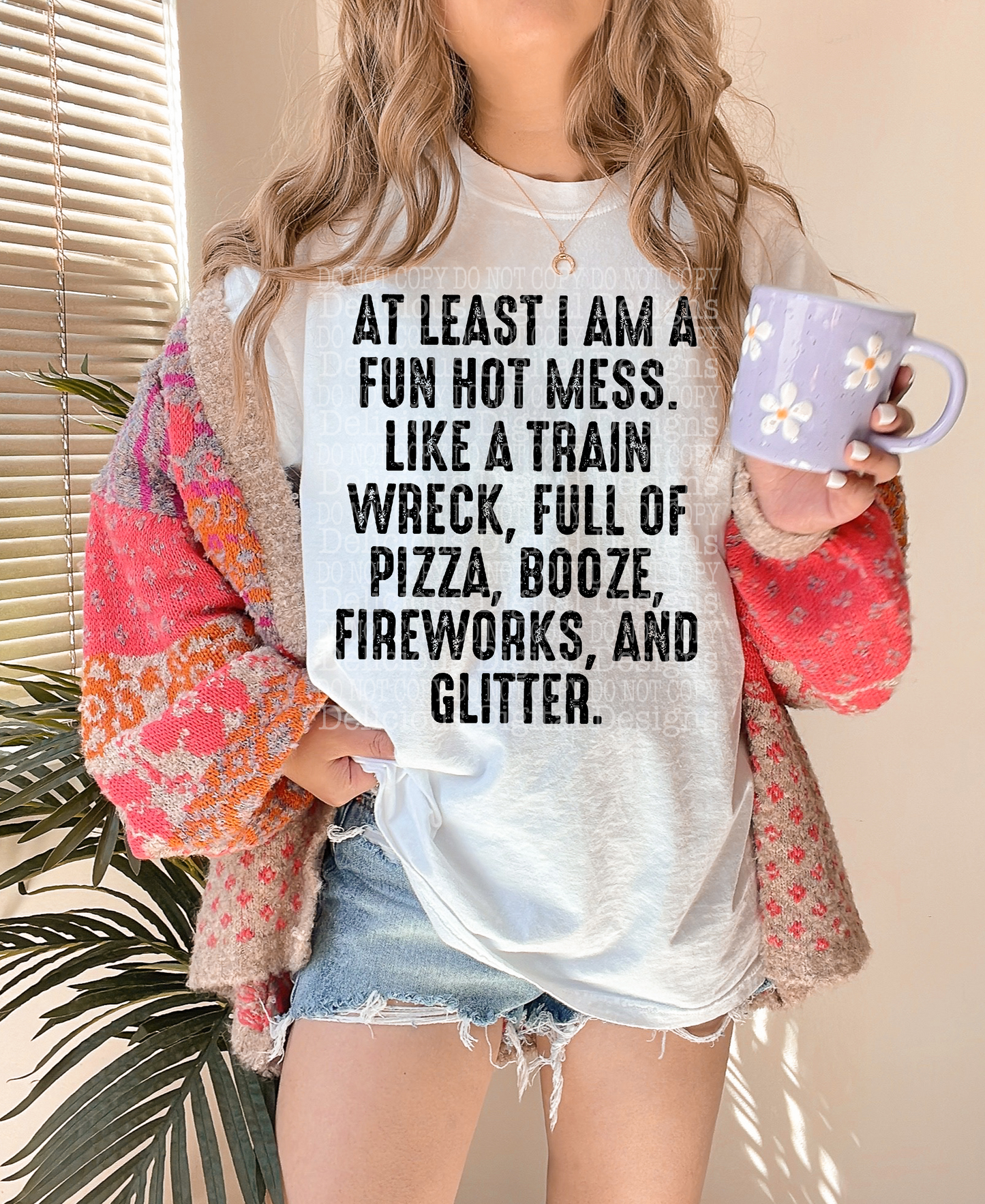 HOT FUN MESS TRAIN WRECK PNG | Digital Download | PNG